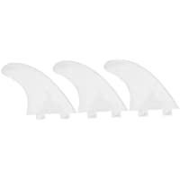 MAGT Aleta de Tabla de Surf- 3Pcs-Set Durable FCS G5 Aleta de Tabla de Surf para Longboard Tabla de Surf y Paddleboard…